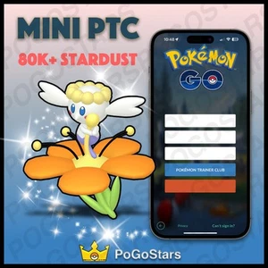 Pokémon PTC Go - Shiny Flabebe Orange Flower Flabébé - 80K Stardust✨ - Picture 1 of 1