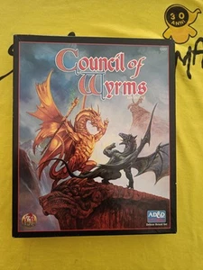 Dungeons & Dragons TSR 1107 - AD&D 2e - Council of Wyrms Box Set completo - Foto 1 di 11