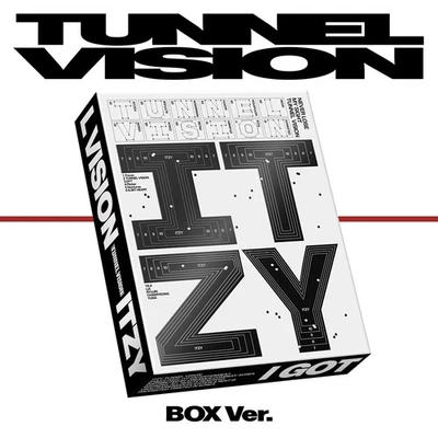 ITZY [TUNNEL VISION] 11th Mini Album BOX Ver/CD+Photo Book+Lyric+2 Card+POB+GIFT - Image 1 of 4