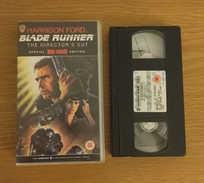 Blade Runner The Director's Cut Wide Screen 1991 VHS Warner Home Video - Image 1 of 3