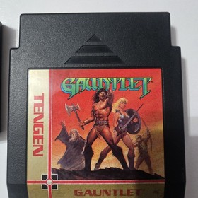 Gauntlet (NES, 1987) Tengen Cleaned, Tested, Working Authentic Nintendo