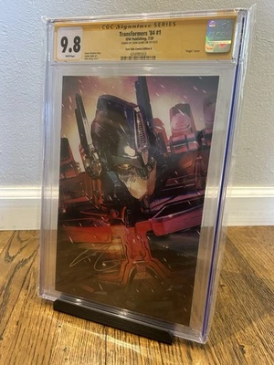 Transformers ‘84 #1 East Side Comics John Giang Virgin Variant CGC SS 9.8 - Image 1 of 4