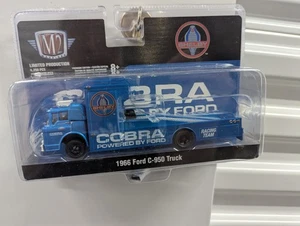 1966 Ford C-950 Truck - 2023 M2 Shelby Cobra Hauler - Blue - Picture 1 of 3