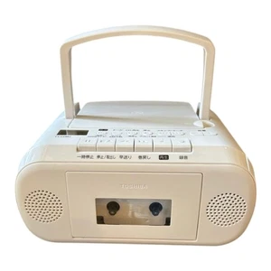 TOSHIBA TY-CDM2 CD Radio Cassette Player White New Unused - Picture 1 of 3