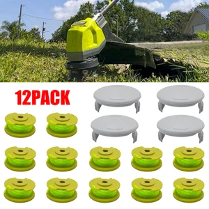12Pack For Ryobi Twisted Trimmer Line Spool For Ryobi AC80RL3 0.08" 18V 24V 40V - Picture 1 of 24