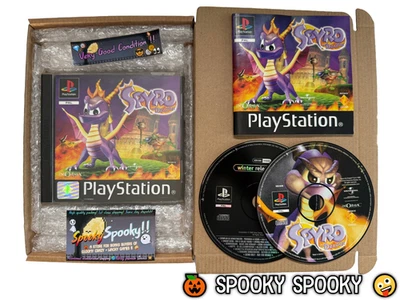 Spyro the Dragon PS1 - UK PAL VGC CIB with Demo - High Quality Packing - Tracked - Image 1 of 4