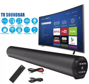 Potente barra de sonido de TV subwoofer de cine en casa barra de sonido con Bluetooth inalámbrico EE. UU. - Imagen 1 de 10