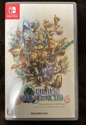 FINAL FANTASY CRYSTAL CHRONICLES Remaster Edition Switch  SW F/S USED - Image 1 of 2