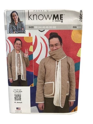 Куртка мужская knowME ME2097 с шарфом размер BB 44-52 от Donny Q - Изображение 1 из 2