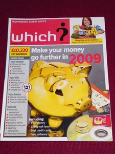 WHICH? - MONEY SCAMS - Jan 2009 - Picture 1 of 1