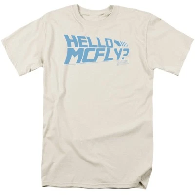 Back To The Future Hello Mcfly T-Shirt Sizes S-3X NEW - Image 1 of 2