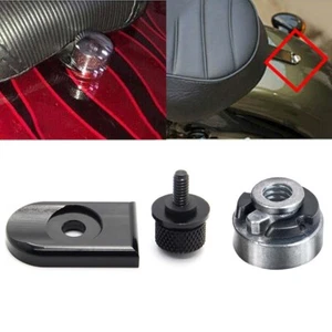 Hinten Fender Sitz Schraube Bolzen Tab Abdeckung Mutter Kit Für Harley Softail # - Bild 1 von 12