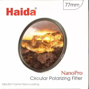 Haida 77mm NanoPro MC CPL Filter Circular Polarizer Ultra Slim C-Pol 77 NEW - Picture 1 of 2