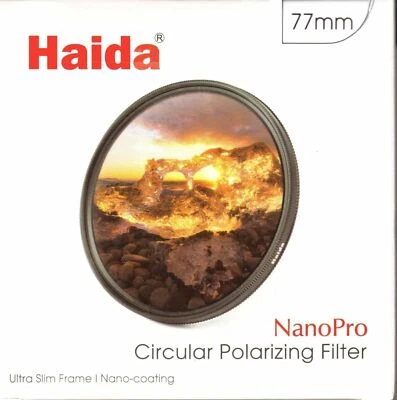 Haida 77mm NanoPro MC CPL Filter Circular Polarizer Ultra Slim C-Pol 77 NEW - Image 1 of 2