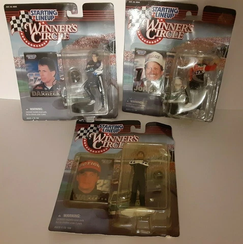 SET OF 3 STARTING LINEUP WINNERS CIRCLE NASCAR action figures DARRELL WALTRIP Cover