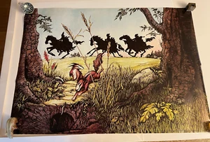 THE LEAVE TAKING VINTAGE POSTER 1970'S RODNEY MATTHEWS CNG2674 - Picture 1 of 5