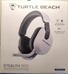 Turtle Beach STEALTH 600 Wireless+Bluetooth Gaming Headset White PlayStation New - Picture 1 of 1