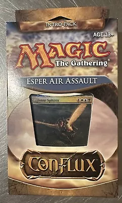 Magic The Gathering Conflux Intro Pack Esper Air Assault FACTORY SEALED - Image 1 of 2