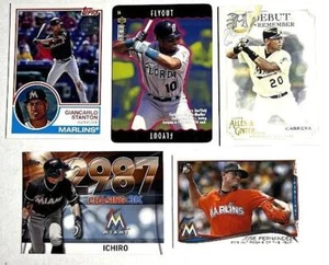 MIAMI MARLINS ~ Lot of Star & HOF Insert Cards w/ BONUS - Picture 1 of 1