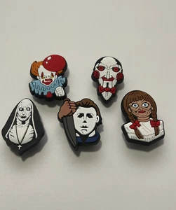 Nuevo 5 piezas Halloween Horror Zapato Cris Dijes  - Imagen 1 de 2