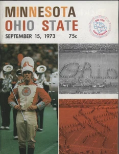 1973 Minnesota vs Ohio State Football Game Program - Picture 1 of 1