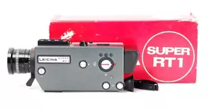 Cámara de película Leicina Super RT1 Super 8 con Vario 1,9/8-64 mm N.085570 en caja LEER - Imagen 1 de 12