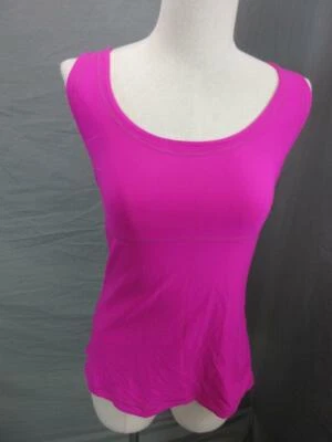Lucy Size S Womens Pink Athletic PowerMax Nylon Training Sleeveless Top T644 Foto 1 de 4
