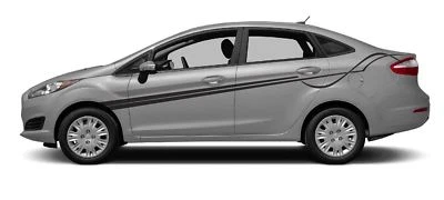 Adesivo de vinil Fiesta Swirl 3M decalques gráficos listras 2015 2016 carro Ford Fiesta - Imagem 1 de 4