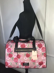 New Juicy Couture RomRose Mauve Tote ,weekender,Bag,Luggage,purse - Picture 1 of 4