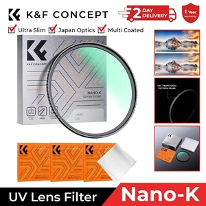 K&F Concept MC UV Lens Filter Protection 37-82mm Ultra Slim K Series For Camera - Picture 1 of 136