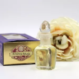 Krishna Musk 10ml natürliches Parfumöl Duftöl Glasflakon Moschus Indien t10 - Bild 1 von 2