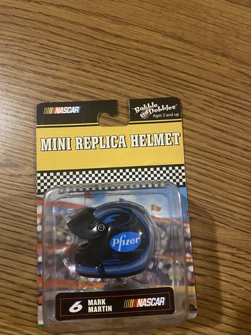 mark martin 6 Mini, diecast, Replica Helmet Unopened Cover