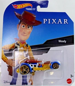 Hot Wheels - Pixar - WOODY Personaje Coche Versión 2022 Toy Story Escala 1:64 NUEVO - Imagen 1 de 3