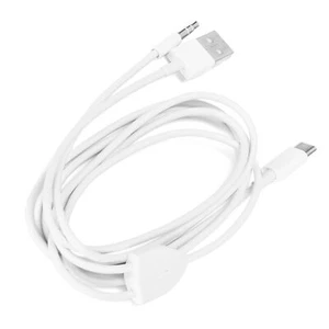 2 In 1 3.5mm Aux Cable USB C To 3.5mm Car Aux Headphone Jack With USB Chargi IDS - Zdjęcie 1 z 12