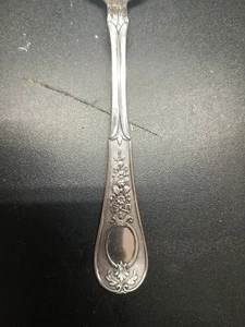 J.Holm Sterling Silver Teaspoon Floral Pattern - Picture 1 of 8