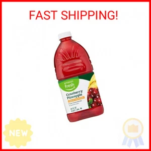 Amazon Fresh, Cranberry Pineapple Juice Cocktail, 64 Fl Oz - Picture 1 of 2