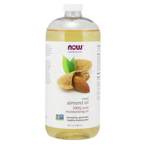 NOW FOODS Sweet Almond Oil 32 fl oz - Picture 1 of 10