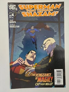 SUPERMAN SHAZAM! FIRST THUNDER #4 DC COMICS 2006 - Picture 1 of 2