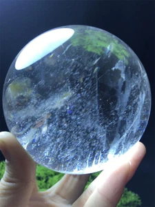 1.88LB Top Natural Clear quartz ball Healing Sphere Crystal Sphere reiki decor - Foto 1 di 6