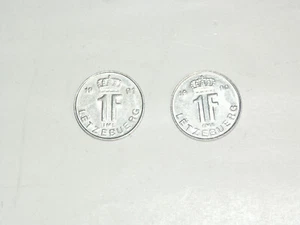 Münzen Luxemburg 1990-1991, 1 Franc - Bild 1 von 4