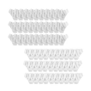 30x Disposable Underwear Panties Comfortable Elastic Waistband Portable White - Picture 1 of 7