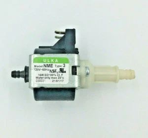 Ulka NME Type 3 Water Pump 120V 60Hz 16W DeLonghi Whirlpool - Picture 1 of 5