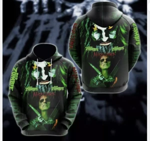 Own Your Path With Rob Zombie Alice Cooper 3D Hoodie 3d - all printed - Picture 1 of 3
