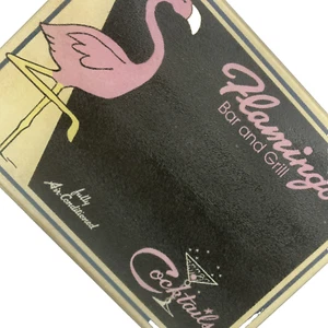 Tabla de cortar cócteles de vidrio templado única Flamingo Bar and Grill - Imagen 1 de 14