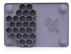 Pincer Pal Silikon Tischset mit Sechseckfächern zum Selbstfüttern von Kindern - Bild 1 von 6