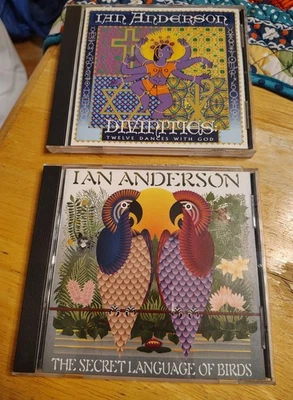 Ian Anderson 2 CD Collection - Divinities/The Secret Language of Birds Like New Foto 1 de 4