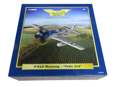 Corgi AA32204 P-51D Mustang "Petie 2nd" The Aviation Archive Scale 1:72 - NEW - Image 1 of 4