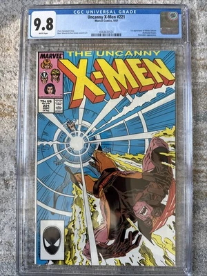 Uncanny X-Men #221 CGC  9.8 White Pages 1st Appearance Mister Sinister! - Image 1 of 2