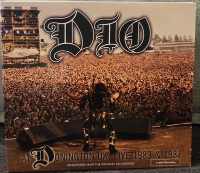 Dio At Donington UK 1983 & 1987 [Digipak] RARE out of print 2 CD set 2010 Metal - Imagem 1 de 3