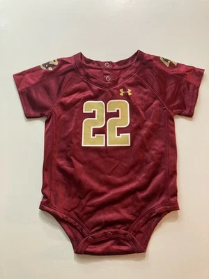 Boston College Eagles Jersey Under Armour Juvenil Infantil 9-12 Meses Body Foto 1 de 4